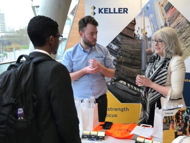 Keller UK at graduates fair