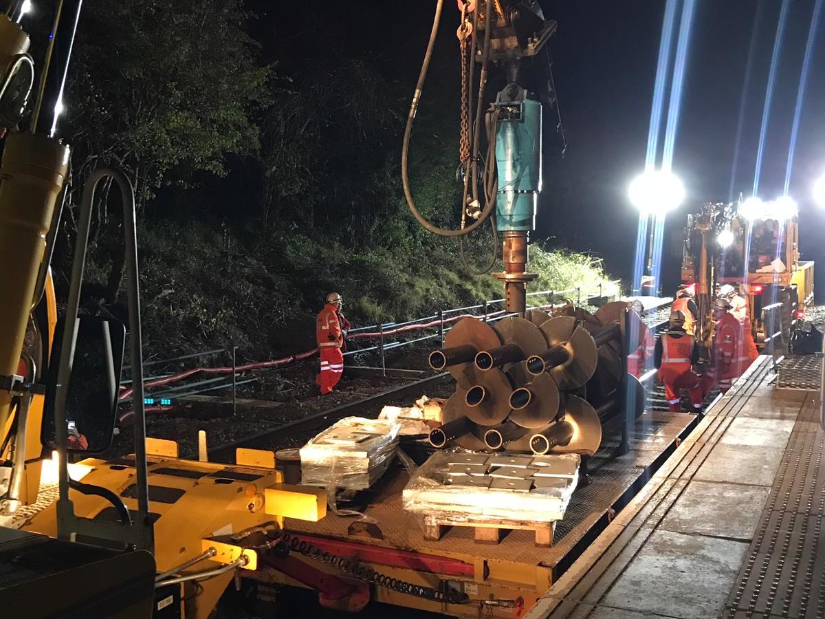 Trackbed stabilisation