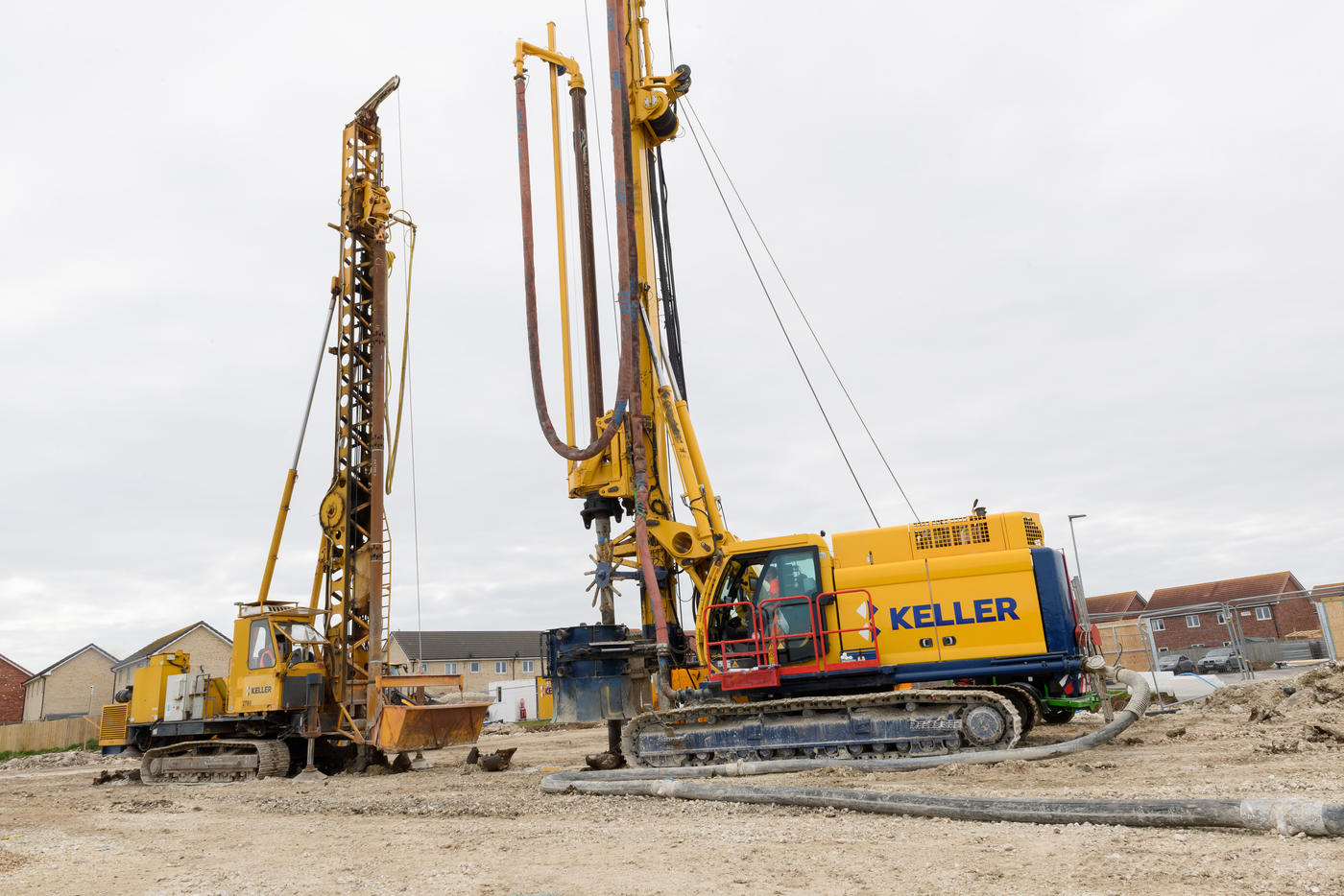 Installing rigid inclusions at Mablethorpe, one of the nominated projects