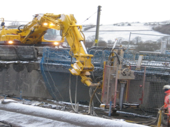 Chapel House Reservoir Slurry cut-off wall