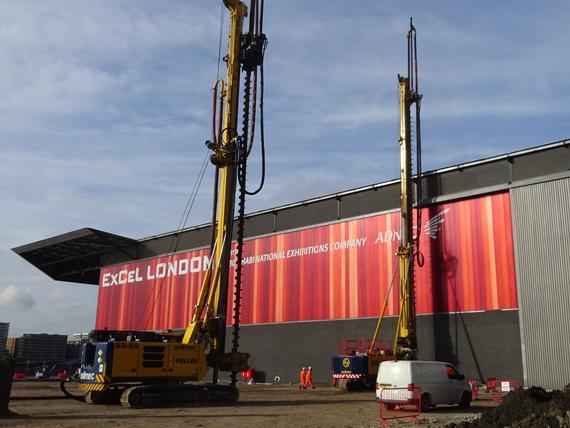 Keller on site at Excel